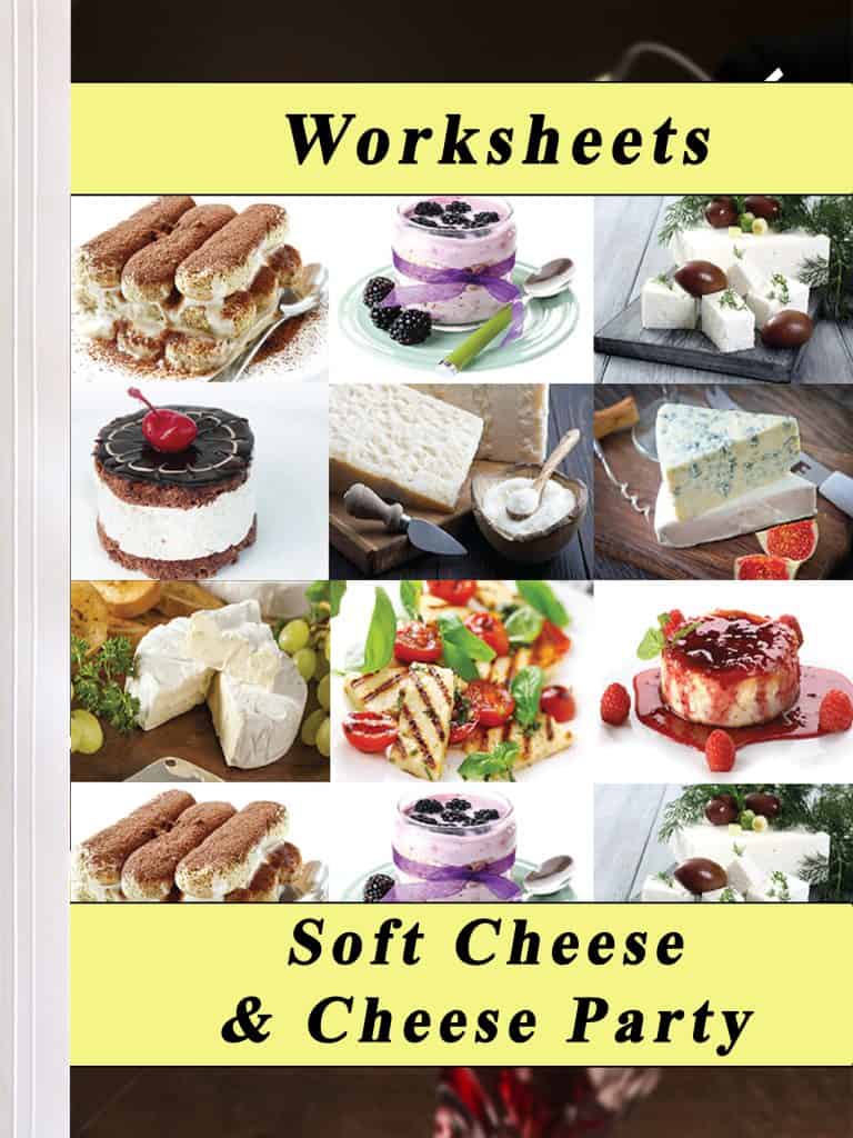 Soft cheese and Cheese Party Worksheet
